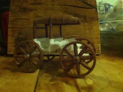 Western Style Wagon 3D print model