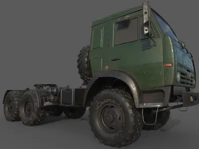 Kamaz 44100 3D model
