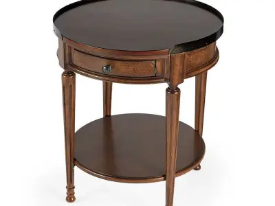 Aleix Tray Top End Table - 2 Colour 3D model
