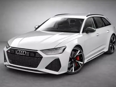 Audi RS6 Avant C8 3D model