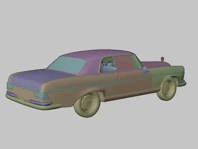 Mercedes W112 Free 3D model