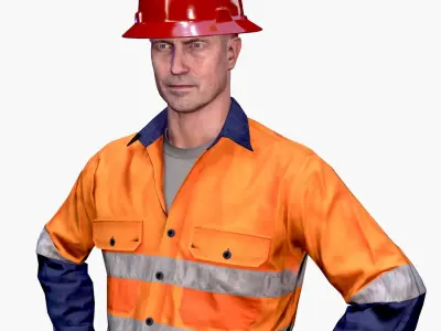  Workman Mining Safety Glen UNREAL UE4 