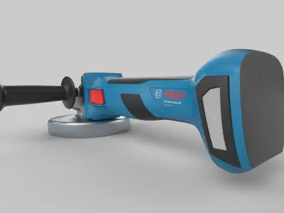 Angle Grinder 3D model