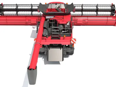 Combine Harvester 2020 3D model buy