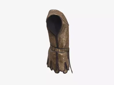 Ancient Armor LoricaSquamata 3D Model Game Ready PBR Low Poly Low-poly 3D model