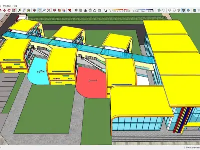 Sketchup Kindergarten 102 3D model