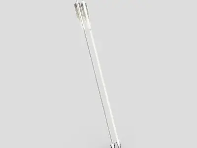 Wooden Arrow 4 Low-poly 3D model