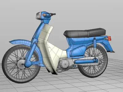 Honda Econo 90 3D model