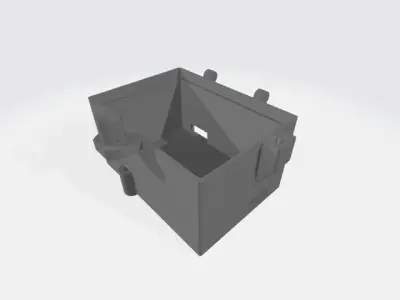 Replacement part IF553 Receiver Box for Kyosho MP10e MT10e 3D print model