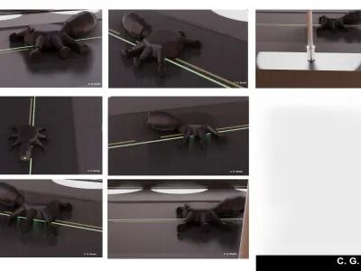 Spider Vehicle  3D model