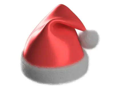 Santa Hat 3D model purchase
