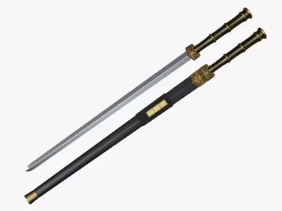 Yangneng Han sword 3D model