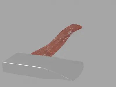 Axe 3d Free low-poly 3D model