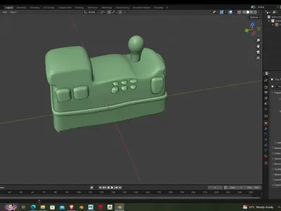 Toy Train and keychain 3D Printing ready 3D print model