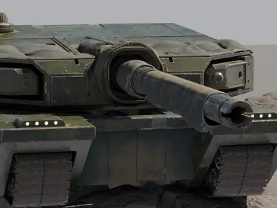 Tank 3D Model military Free 3D model