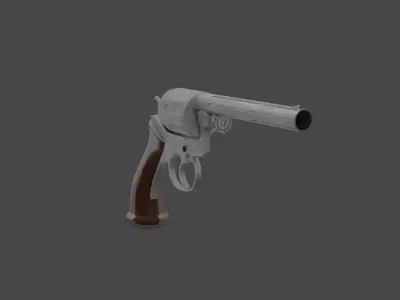 Colt revolver Free 3D model purchase