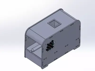 extruder  filament machine  3D model