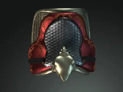 DT2 - Monkey King - Shoulder Armors Low-poly 3D model