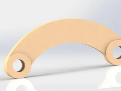 tension bar 3D model