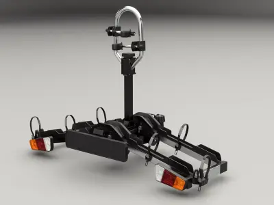 Bicycle Towbar Carrier 3D model