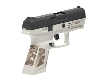 Gun military 3D model