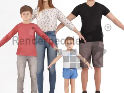 Bundle Kids Rigged 001