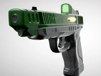 PISTOL 10mm  3D model