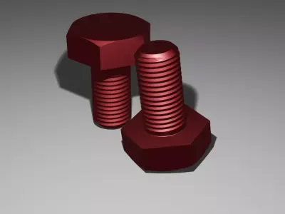 screw Free low-poly 3D model