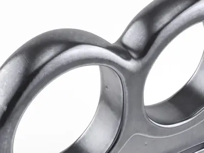 Classic Steel Knuckle 3D model