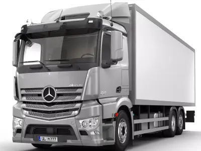 Mercedes Antos 6X2 VAN 3D model