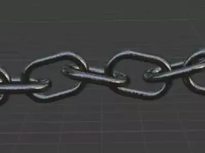 War mace Free low-poly 3D model