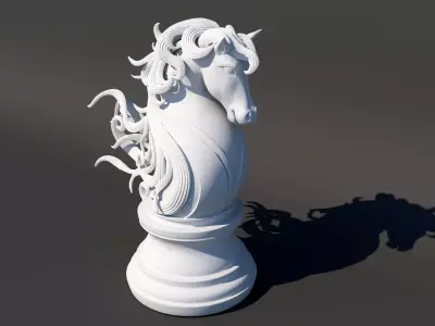 Horse 3D print model 17