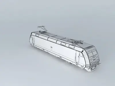 ADtranz - Series 101 / traffic red livery Free 3D model