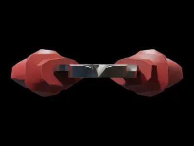 Side Cutter Low-poly 3D model
