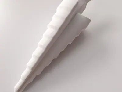 Pyramid Drill Bit 3D model