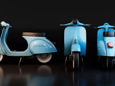 Scooters 3D model