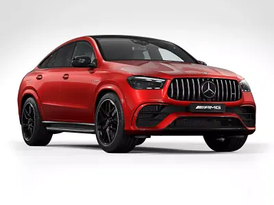 2024 Mercedes-Benz GLE 63 S AMG Coupe 3D model