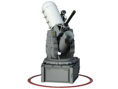 Phalanx CIWS 3D model buy