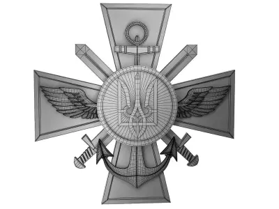General Stuff emblem 3D model
