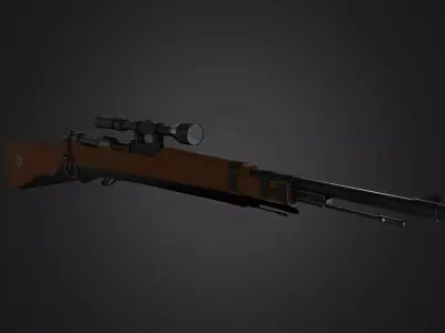 KAR 98 3D model