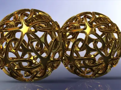 INTERLINKED STAR Free 3D print model