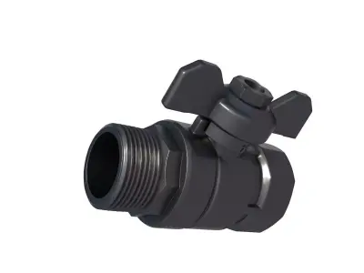 adjustable brass valve -  Valves  3D print model