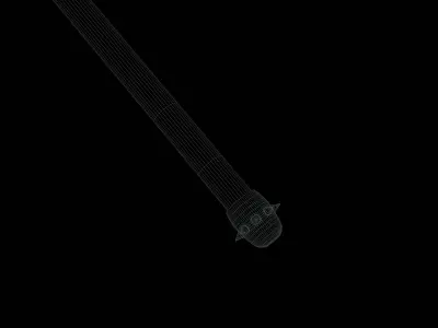 The reaper scythe Free low-poly 3D model