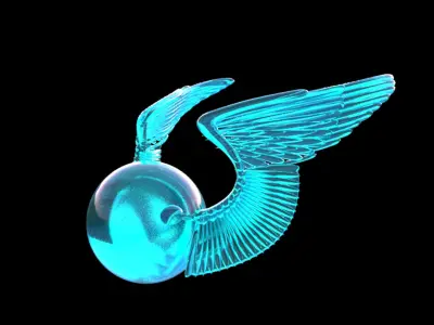 Golden Snitch 3D model