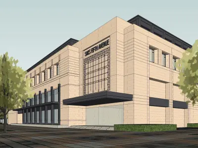 Sketchup Building W5 3D model