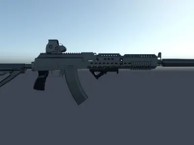 IC-74M Mod Eastern 3D model