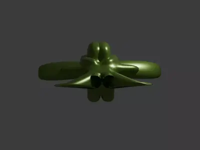 Small Plane Ready For 3d Gamesr Free 3D model