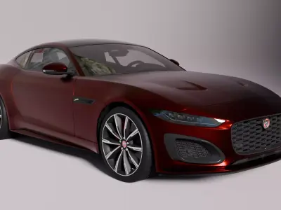 Jaguar F-Type 3D Model 3D model