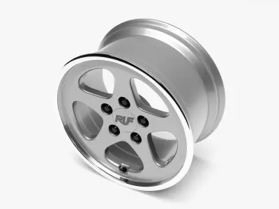 Speedline RUF Wheel 3D model
