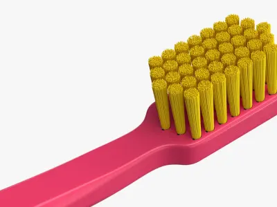 Toothbrush Curaprox CS 5460 Trio 3D model